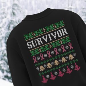 2025 Limited Edition Breast Cancer Survivor Ugly Sweater